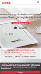Mobile Screenshot of nobo.hu