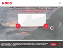 Tablet Screenshot of nobo.hu